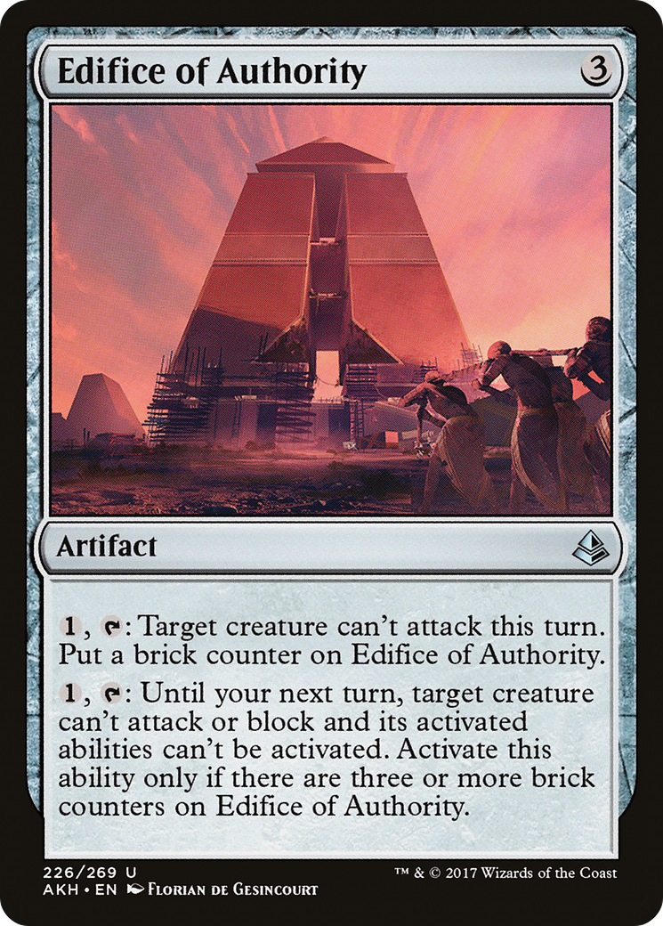 Edifice of Authority [Amonkhet]-1