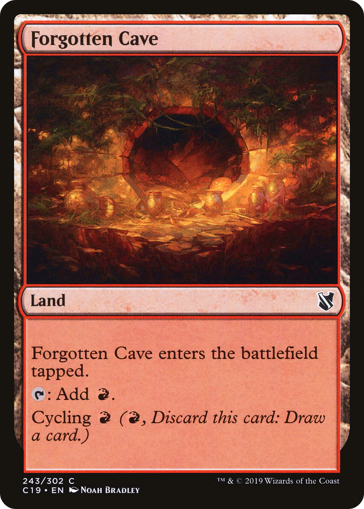 Forgotten Cave [Commander 2019]-1