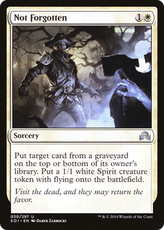 Not Forgotten [Shadows over Innistrad]-1