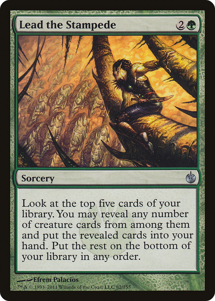 Lead the Stampede [Mirrodin Besieged]-1