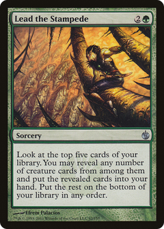 Lead the Stampede [Mirrodin Besieged]-1