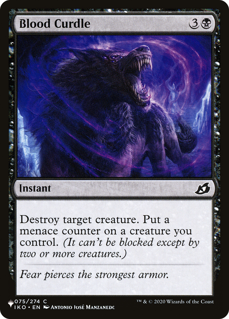 Blood Curdle [The List]-1