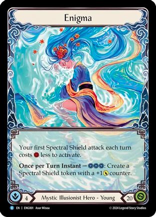 Enigma (ENG001) - Blitz Deck: Part the Mistveil - Enigma Rainbow Foil-1