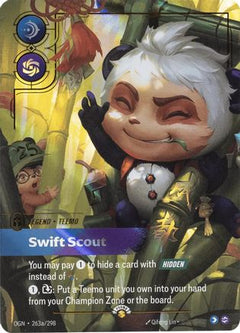 Teemo - Swift Scout (Alternate Art) (263a/298) - Riftbound Promotional Cards Foil-1