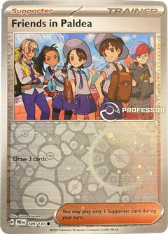 Friends in Paldea 109/131  - Reverse Holofoil Professor Program Promos - Common-1