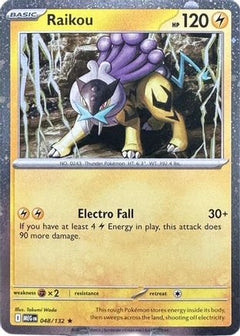 Raikou 048/132  - Holofoil ME01 Mega Evolution - Promo-1