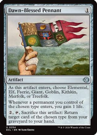 Dawn-Blessed Pennant [Lorwyn Eclipsed]-1