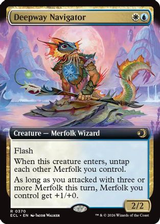 Deepway Navigator (Extended Art) [Lorwyn Eclipsed]-1