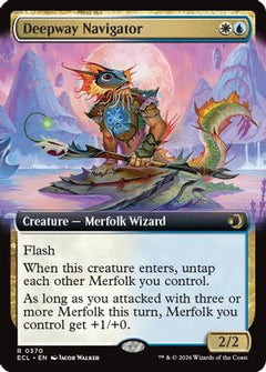 Deepway Navigator (Extended Art) [Lorwyn Eclipsed]-1