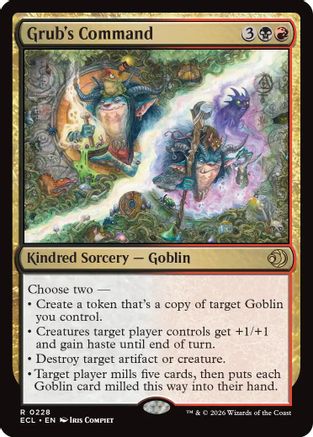 Grub's Command [Lorwyn Eclipsed]-1