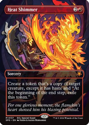 Heat Shimmer (Borderless) [Lorwyn Eclipsed Special Guests]-1