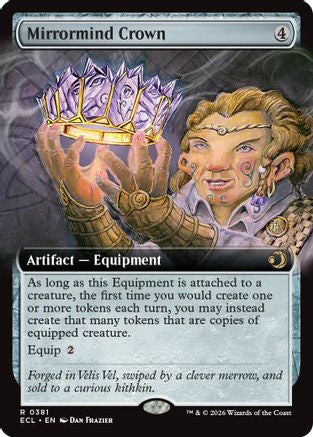 Mirrormind Crown (Extended Art) [Lorwyn Eclipsed]-1