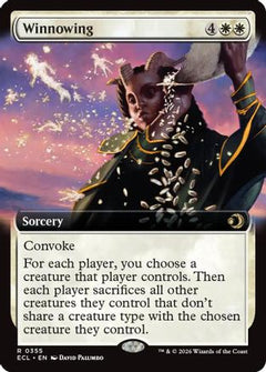 Winnowing (Extended Art) (ECL-355) - Lorwyn Eclipsed Foil-1