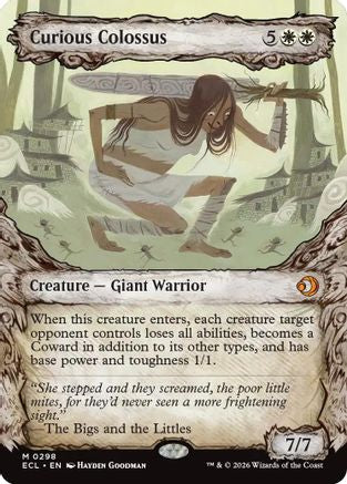 Curious Colossus (Showcase) [Lorwyn Eclipsed]-1