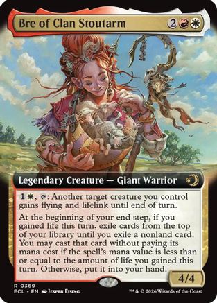 Bre of Clan Stoutarm (Extended Art) [Lorwyn Eclipsed]-1