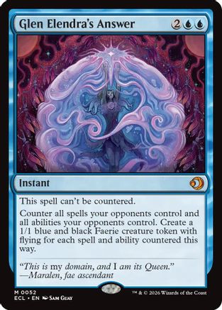 Glen Elendra's Answer [Lorwyn Eclipsed]-1