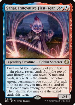 Sanar, Innovative First-Year [Lorwyn Eclipsed]-1
