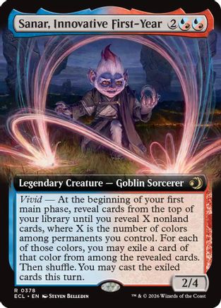 Sanar, Innovative First-Year (Extended Art) [Lorwyn Eclipsed]-1