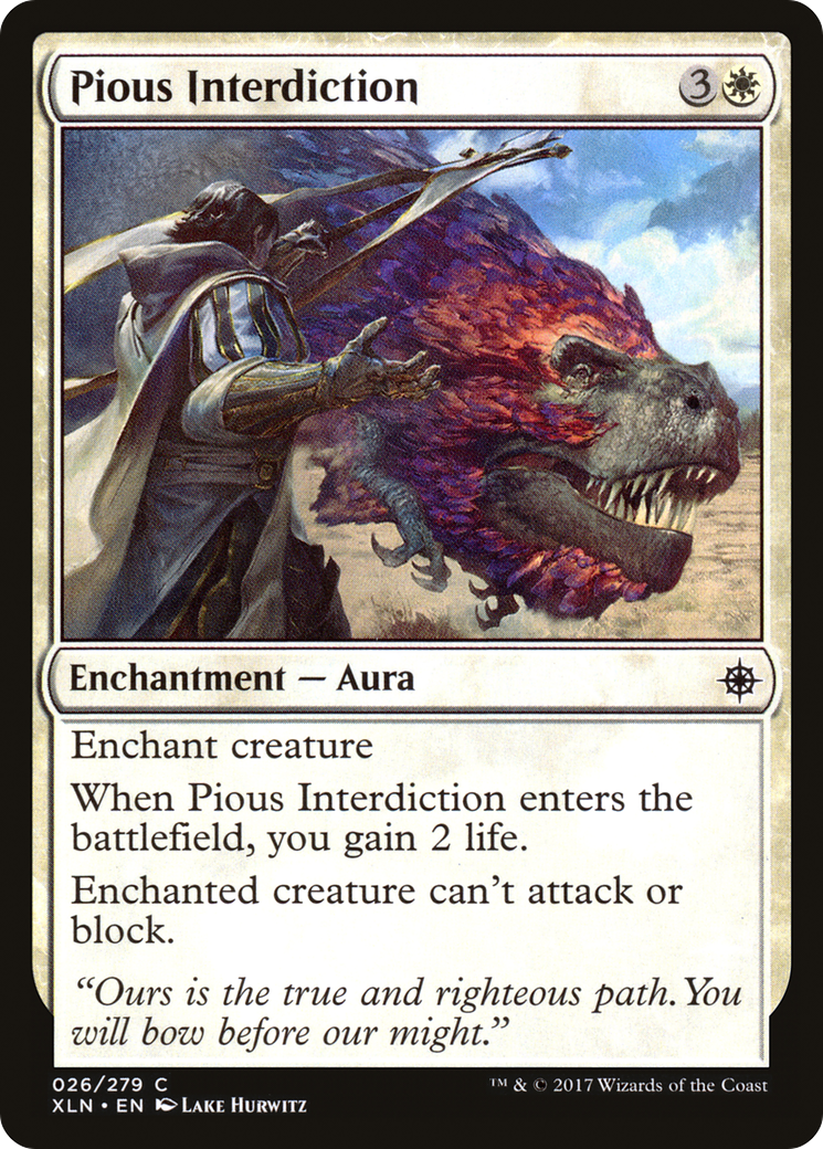 Pious Interdiction [Ixalan]-1