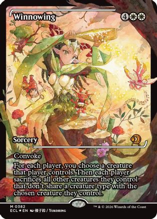 Winnowing (Showcase) (ECL-382) - Lorwyn Eclipsed Foil-1