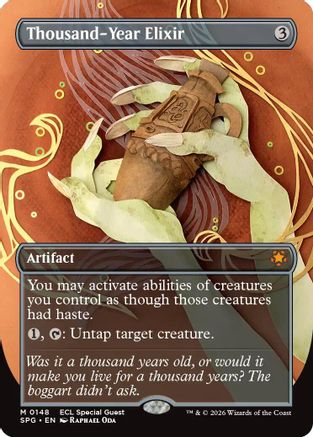 Thousand-Year Elixir (Borderless) [Lorwyn Eclipsed Special Guests]-1