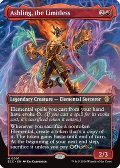 Ashling, the Limitless (Borderless) [Lorwyn Eclipsed Commander]-1