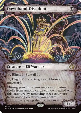 Dawnhand Dissident (Showcase) [Lorwyn Eclipsed]-1