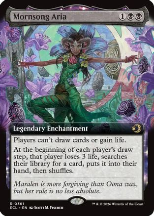 Mornsong Aria (Extended Art) [Lorwyn Eclipsed]-1