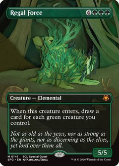 Regal Force (Borderless) [Lorwyn Eclipsed Special Guests]-1