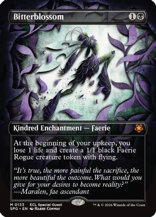 Bitterblossom (Borderless) [Lorwyn Eclipsed Special Guests]-1