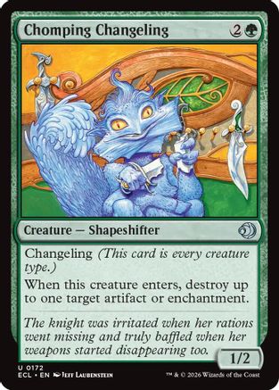 Chomping Changeling [Lorwyn Eclipsed]-1