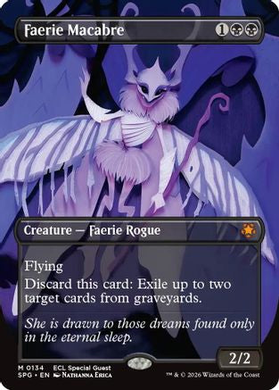 Faerie Macabre (Borderless) [Lorwyn Eclipsed Special Guests]-1