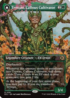 Trystan, Callous Cultivator (Borderless) (ECL-291) - Lorwyn Eclipsed Foil-1