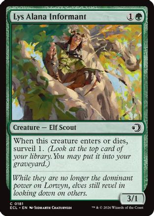 Lys Alana Informant [Lorwyn Eclipsed]-1