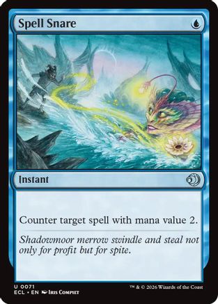 Spell Snare (ECL-071) - Lorwyn Eclipsed Foil-1