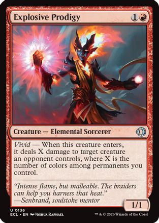 Explosive Prodigy [Lorwyn Eclipsed]-1