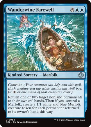 Wanderwine Farewell (ECL-083) - Lorwyn Eclipsed-1