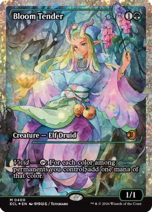 Bloom Tender (0400) (Showcase) (Fracture Foil) [Lorwyn Eclipsed]-1