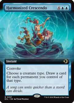 Harmonized Crescendo (Extended Art) [Lorwyn Eclipsed]-1