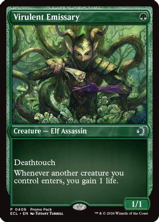 Virulent Emissary (PPECL-406) - Promo Pack: Lorwyn Eclipsed Foil-1