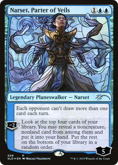 Narset, Parter of Veils (Stained Glass) [Secret Lair Drop Promos]-1