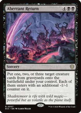 Aberrant Return [Lorwyn Eclipsed Commander]-1