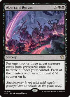 Aberrant Return [Lorwyn Eclipsed Commander]-1
