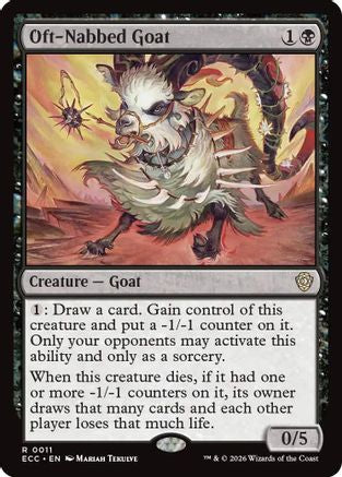 Oft-Nabbed Goat [Lorwyn Eclipsed Commander]-1