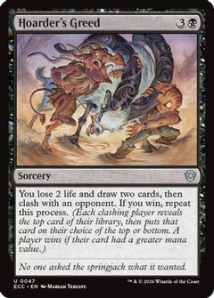 Hoarder's Greed [Lorwyn Eclipsed Commander]-1