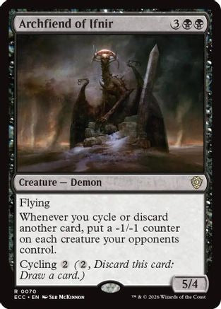 Archfiend of Ifnir [Lorwyn Eclipsed Commander]-1