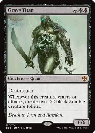 Grave Titan (ECC-074) - Commander: Lorwyn Eclipsed-1