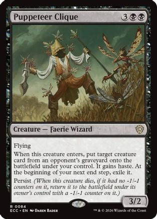 Puppeteer Clique [Lorwyn Eclipsed Commander]-1