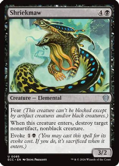 Shriekmaw (ECC-085) - Commander: Lorwyn Eclipsed-1