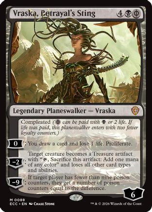Vraska, Betrayal's Sting (ECC-088) - Commander: Lorwyn Eclipsed-1